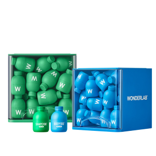 万益蓝WonderLab益生菌群管理法成人体重代谢冻干粉早b420晚s100