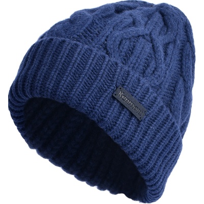 卡蒙翻边护耳针织毛线帽