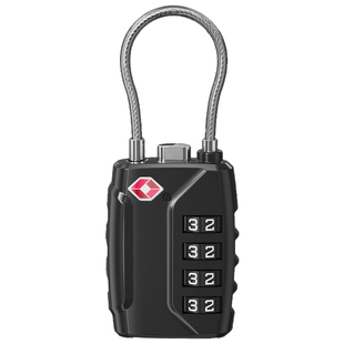 金属海关锁 TSA密码锁拉杆箱包旅行箱防盗锁托运通关锁行李箱挂锁