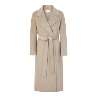 【澳洲羊毛】PRICH翻领双面呢大衣冬季新款保暖显瘦外套