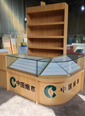 超市收银台便利店烟酒柜现货组合吧台展示柜一体小型转角烟柜厂家