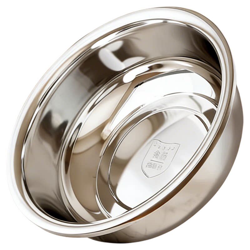 食品级加厚304不锈钢盆家用和面盆洗菜盆洗碗盆脸盆铁盆厨房特厚