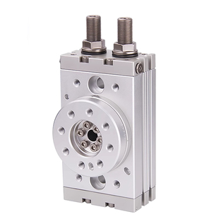 亚德客旋转气缸HRQ2/3/7/10/20/30/50/70/100-A180度90度回转气缸