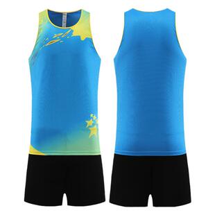 田径训练服体育生训练背心比赛服田径运动员比赛服体考马拉松比赛