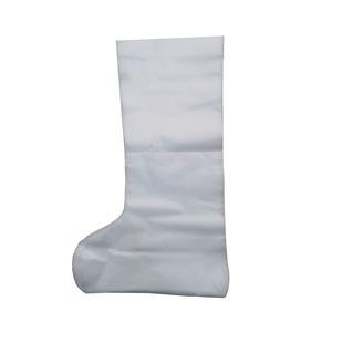 脚型加厚加高过膝盖鞋套钓鱼用保护腿袋化工厂用鞋型袋塑料脚套