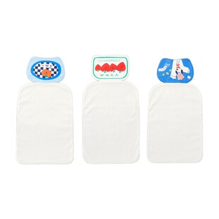 全棉时代宝宝纯棉吸汗巾幼儿园垫背儿童男女童婴儿隔汗巾纱布汗巾