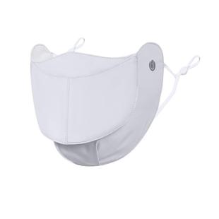 UV100防晒口罩防紫外线冰丝医美易呼吸开口透气喝水防晒面罩25504