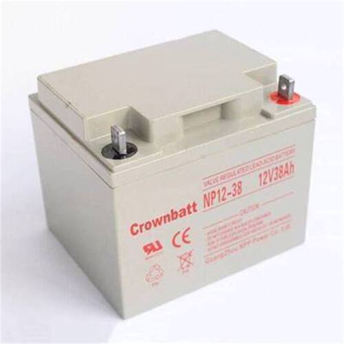 crownbatt蓄电池NP123812V38AH机房UPS电源配套消防照明EPS