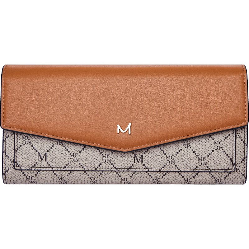 稻草人长款女钱包生日礼品2025新款大容量简约百搭女士钱夹时尚潮