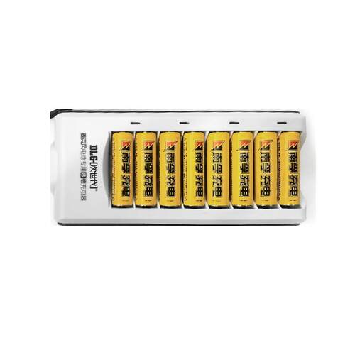 南孚5号充电2050毫安电池充电器 KTV话筒麦克风专用电池1.2V替代1.5V充电电池KTV专用五号充电电池AA充电柜