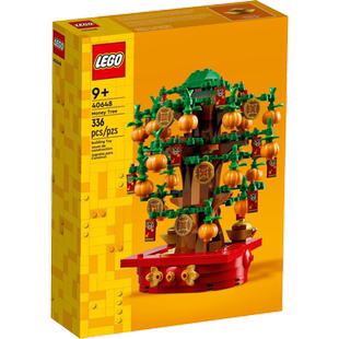 【自营】LEGO乐高40648发财摇钱树发财树中国风拼插积木摆设玩具