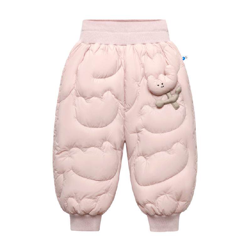 【三防羽绒裤】迷你巴拉巴拉男童女童裤子婴儿秋冬儿童高腰长裤