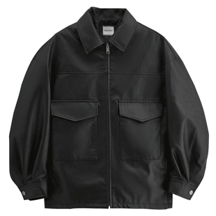 MOUSSY 春季美拉德风格做旧感廓形夹克外套028GAH30-6280