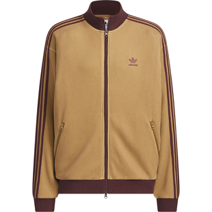 Adidas/阿迪达斯正品三叶草男士立领针织运动复古休闲外套KC2620