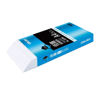 得力佳宣铭锐莱茵河A4 70克打印复印纸白纸 500张/包双面白纸A4纸70g单包办公用品a4打印白纸a4打印白纸80g