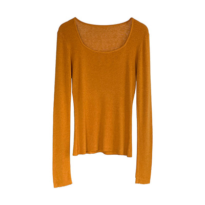 羊毛长袖打底衫女2025新款小个子