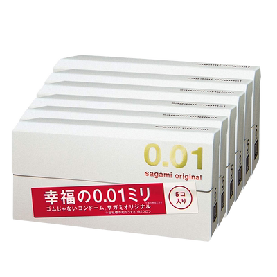 【自营】[详情领优惠]sagami相模幸福001避孕套超薄安全套男用*6