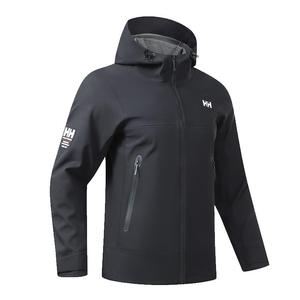 HH海丽汉森户外软壳冲锋衣全热封压胶男款防风一体抓绒保暖外套女