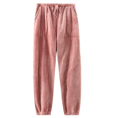 双面毛绒细腻顺滑加厚睡裤