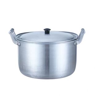 大白钢锅老式铝锅加深加厚铝合金双耳铝汤锅熬粥炖锅螺蛳粉专用锅