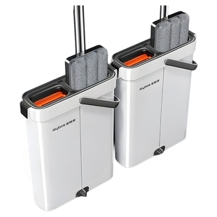 佳帮手拖把带水桶一体新款拖地神器家用一拖净刮刮乐平板拖布