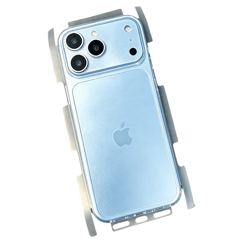 适用苹果18promax手机后膜全身贴超薄透明iphone17pro磨砂水凝软膜16散热15隐形背膜14手机贴纸13裸机保护膜