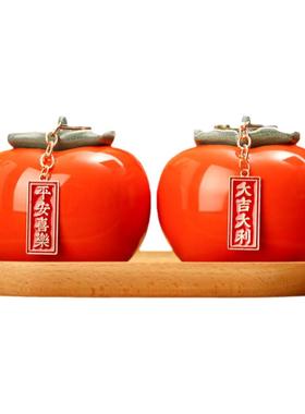 乔迁之喜装饰家居客厅柿柿如意