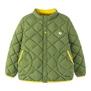 迷你巴拉巴拉男女童轻薄棉服儿童保暖抗湿冷外套上衣2025秋冬新品