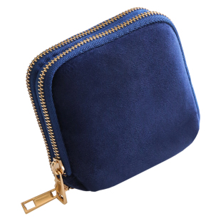 明星同款便携手串收纳包小型水晶文玩手链手镯专用首饰袋高档精致