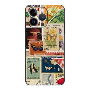 SHEHENG ×蝴蝶画集适用于苹果15Promax手机壳磁吸支架14高档iP15pro保护套ip16/15plus全包防摔可爱12pm新款