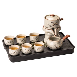 汝窑自动茶具套装家用高档陶瓷茶壶功夫茶杯2026新款懒人泡茶神器