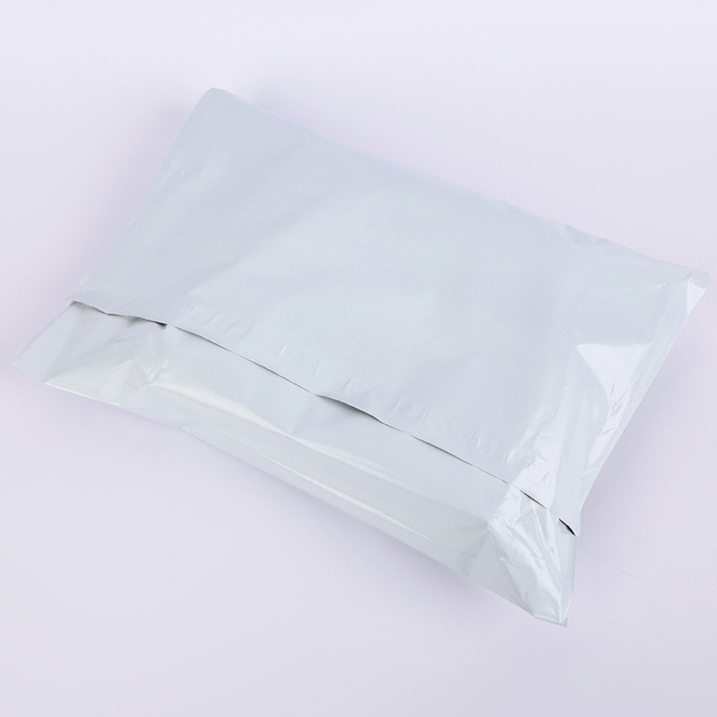 白色袋子加厚背胶袋物流袋批发印刷打包袋环保邮寄材质包装袋快递