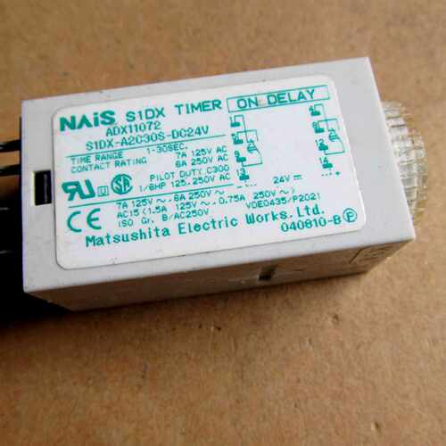 议价ADX11072 S1DX-A2C30S-DC24V  NAIS时间继电器
