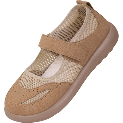 老北京布鞋女新款网面妈妈鞋