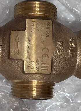 Samson调节阀 3222KVS6.3 德国原装 全新正品