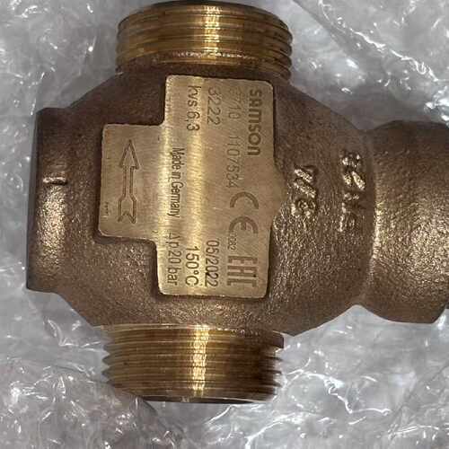 Samson调节阀 3222KVS6.3 德国原装 全新正品