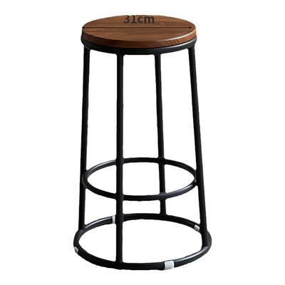 游戏厅酒吧台凳子加高圆凳咖啡厅