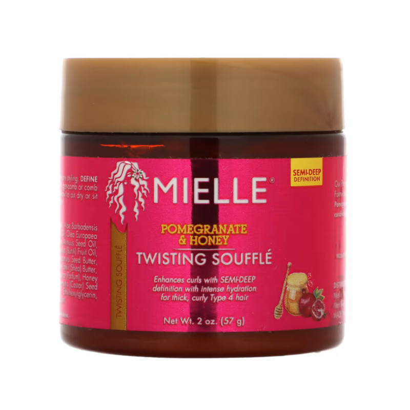 Mielle编卷发定型泡沫釉卡拉哈里甜瓜米水芦荟Gel Styler石榴蜂蜜