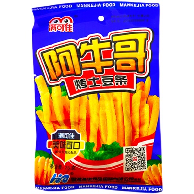 满可佳广东潮州薯条薯条