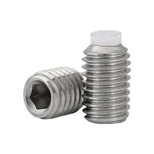 M3M4M5M6M10不锈钢塑料头波珠POM尼龙顶丝胶头柱塞机米缓冲螺丝GG