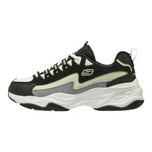 Skechers斯凯奇奶茶熊 冬季新品男女款闪电熊猫鞋低帮休闲运动鞋