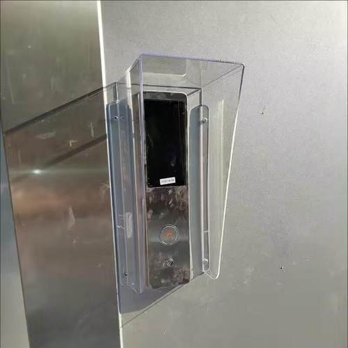 电梯按钮防雨罩 彩色可视主机防水罩 户外按钮防水盒单元门口防雨