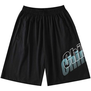 胖童速干裤男童夏装加肥加大宽松短裤中大童男装运动裤大码潮裤子