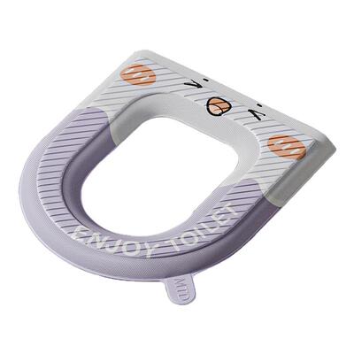 防水马桶坐垫四季通用座圈家用加厚免洗耐脏粘贴坐便套可水洗套子