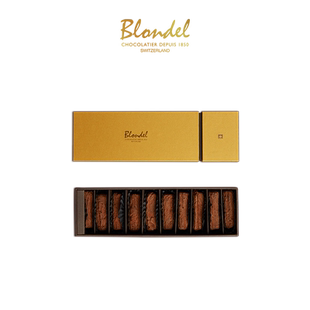 【情人节礼物】Blondel布隆德松露形巧克力尊享礼盒10颗送女友礼