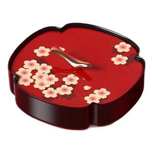 2025新款水果盘高端精致高颜值糖果盒家用中式客厅茶几零食干果盘