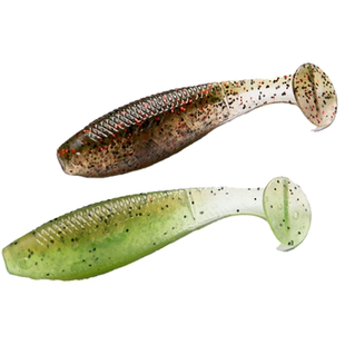 言饵大摆鱼T尾软饵缓沉高比重浮水路亚饵黑坑精细化钓组鳜鱼鲈鱼