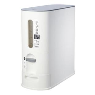 日式计量米桶自动出米家用防虫防潮密封食品级放大米储存器收纳盒