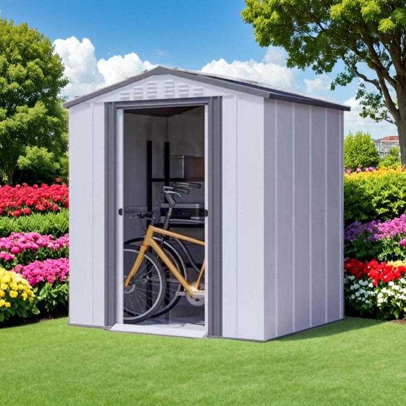 户外花园工具房庭院工具房工具柜室外收纳柜户外防晒储物柜储物房