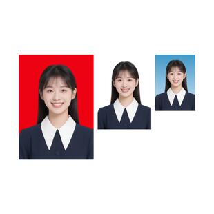证件照照片PS换底改背景调大小压缩调整尺寸抠图改分辨率考试上传